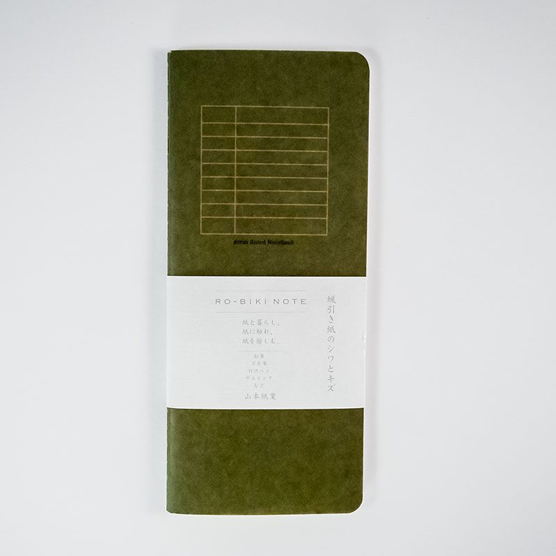 RO-BIKI NOTE - Groen - 6mm gelinieerd