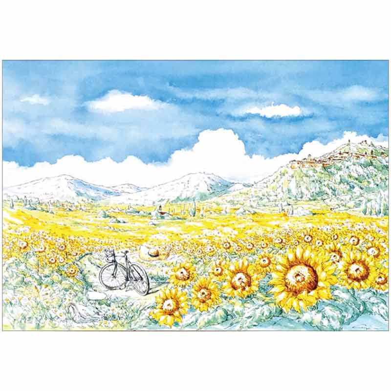 Shinya Uchida - Zonnebloemveld