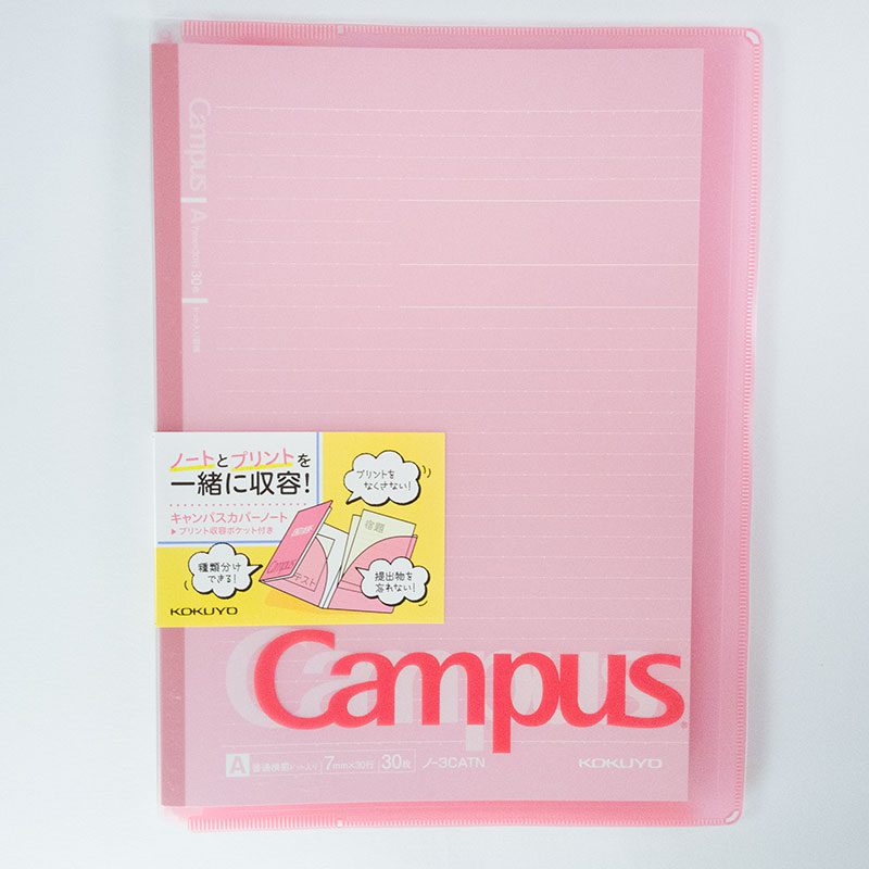 Campus Cover B5 + Campus Schrift A - Roze B5
