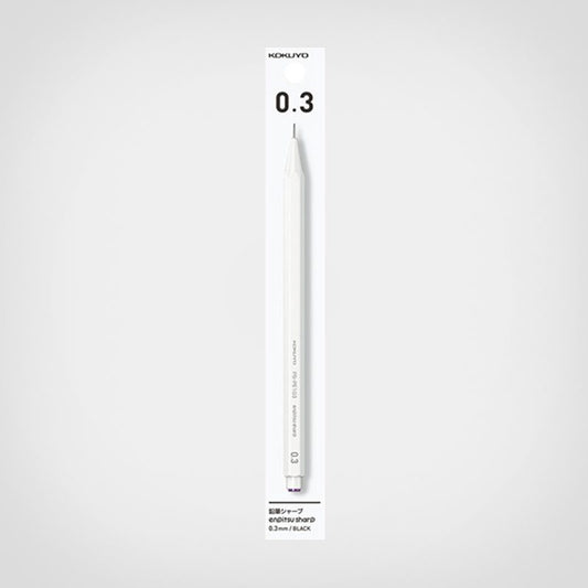 Enpitsu sharp - witte vulpotlood - 0.3mm
