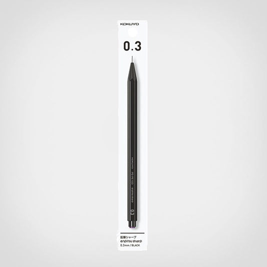 Enpitsu sharp - zwarte vulpotlood - 0.3mm