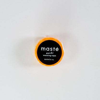 Masté - Basic Neon - Geel oranje streep