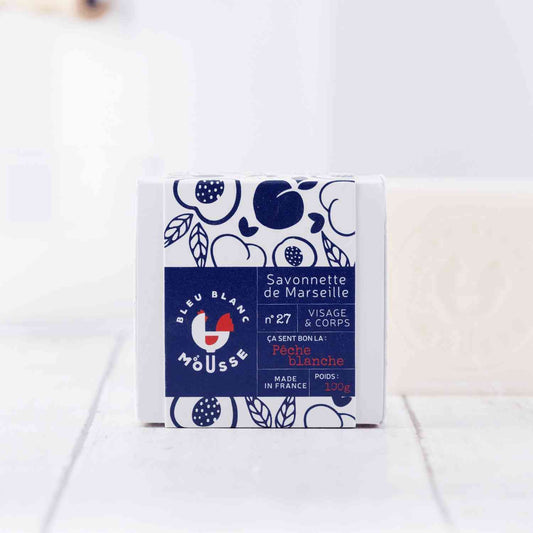 Savon Lait d'ânesse - Pêche blanche Bio